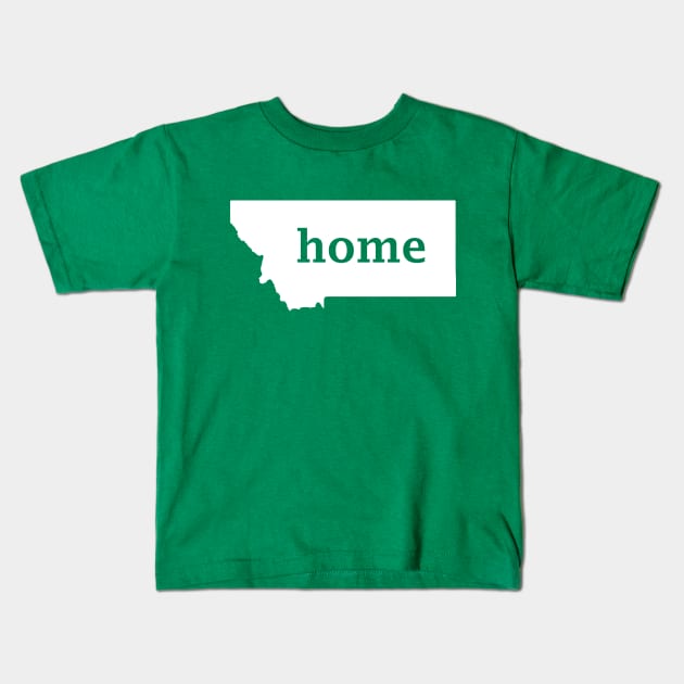 Montana Home Kids T-Shirt by TBM Christopher